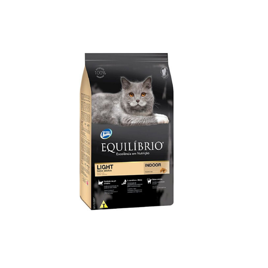 EQUILIBRIO GATO ADULTO LIGHT 1.5 KG