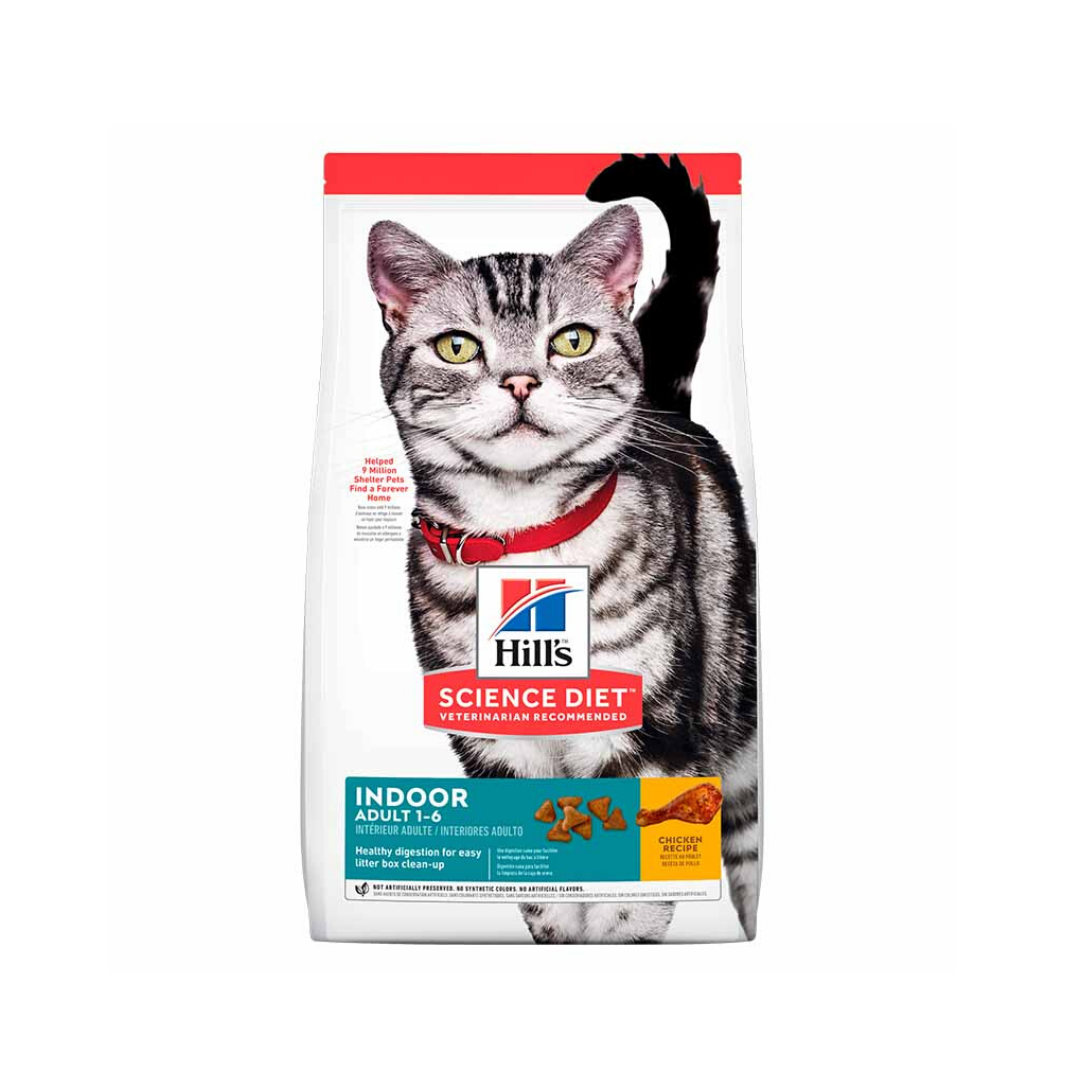 HILLS GATO ADULTO 1-6 INDOOR FOOD 3.5 LB