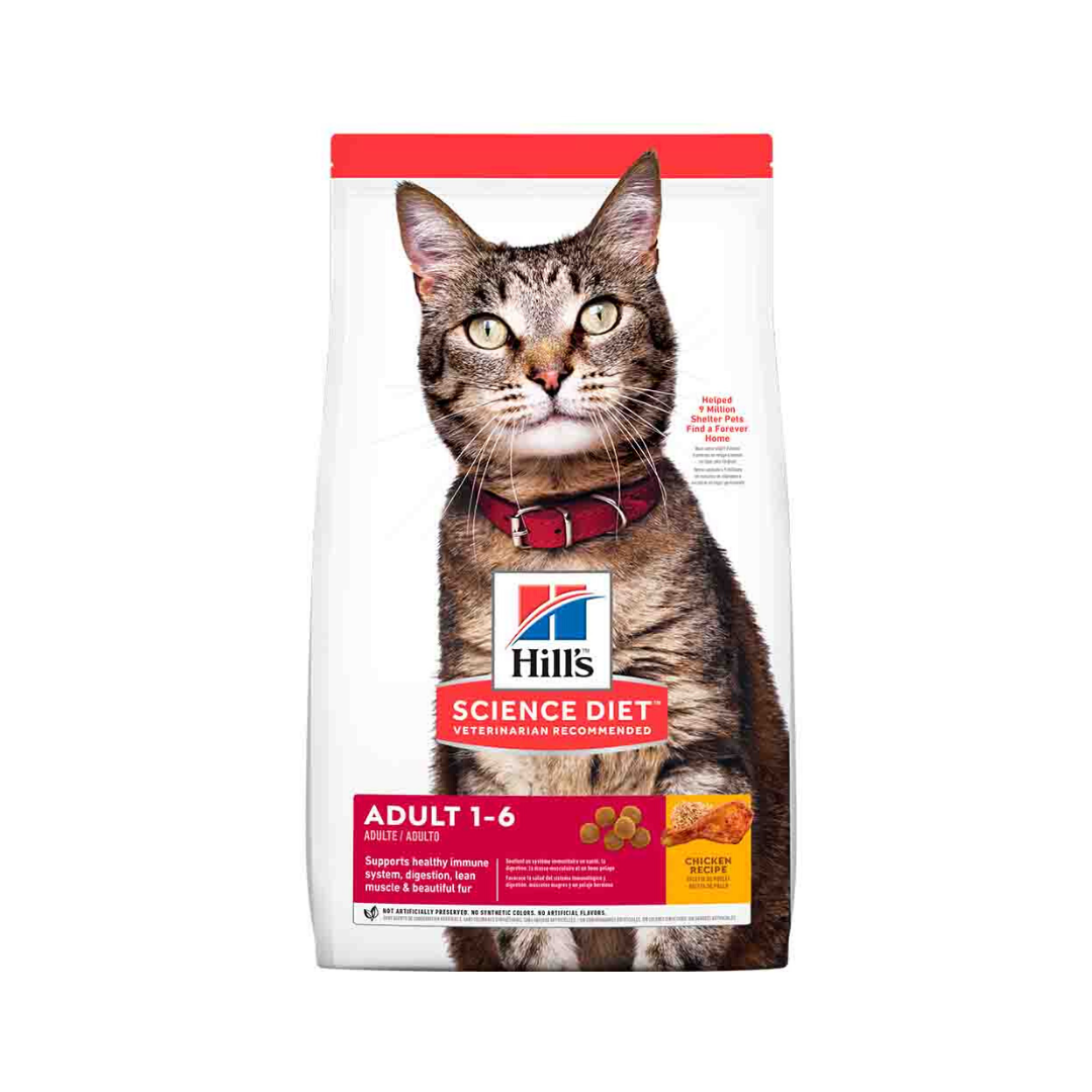 HILLS GATO ADULTO OPTIMAL CARE 4 LB, 7 LB Y 16 LB