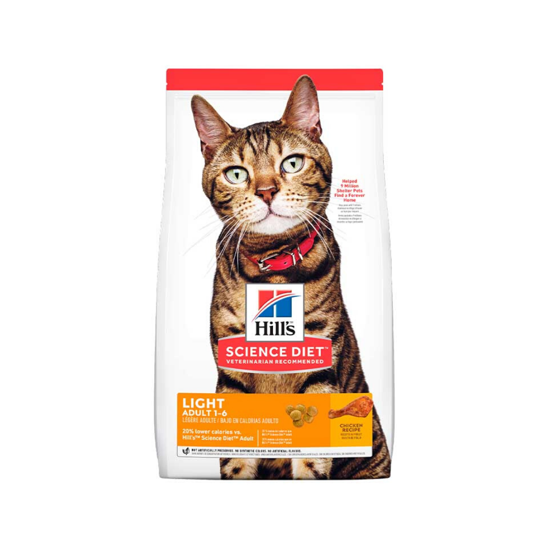 HILLS GATO ADULTO LIGHT 4 LB Y 7 LB