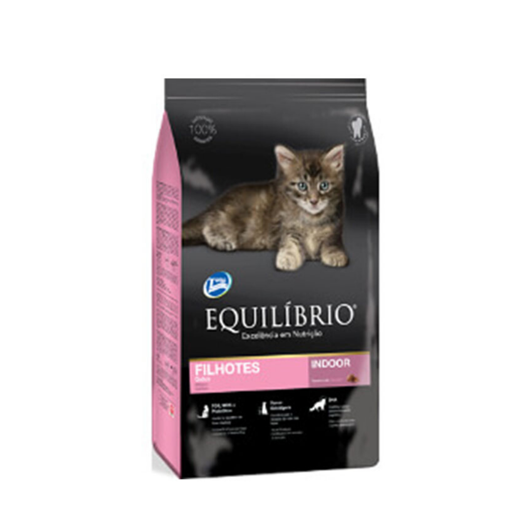EQUILIBRIO GATO FILHOTE 500 GR, 1.5 KG Y 7.5 KG