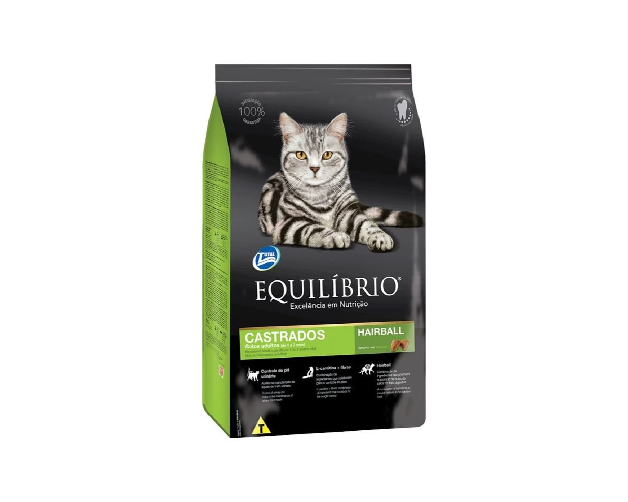 EQUILIBRIO GATO ADULTO CASTRADO 1.5 KG