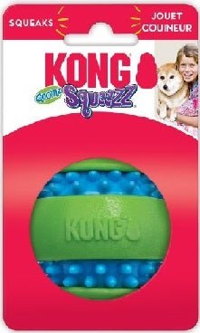 JUGUETE KONG PELOTA SQUEEZZ MEDIUM