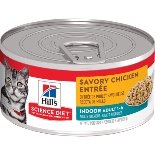HILLS LATA GATO  INDOOR CHICKEN 5.5 OZ