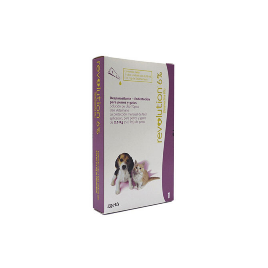REVOLUTION 6% X0,25 ML (ROSADO)