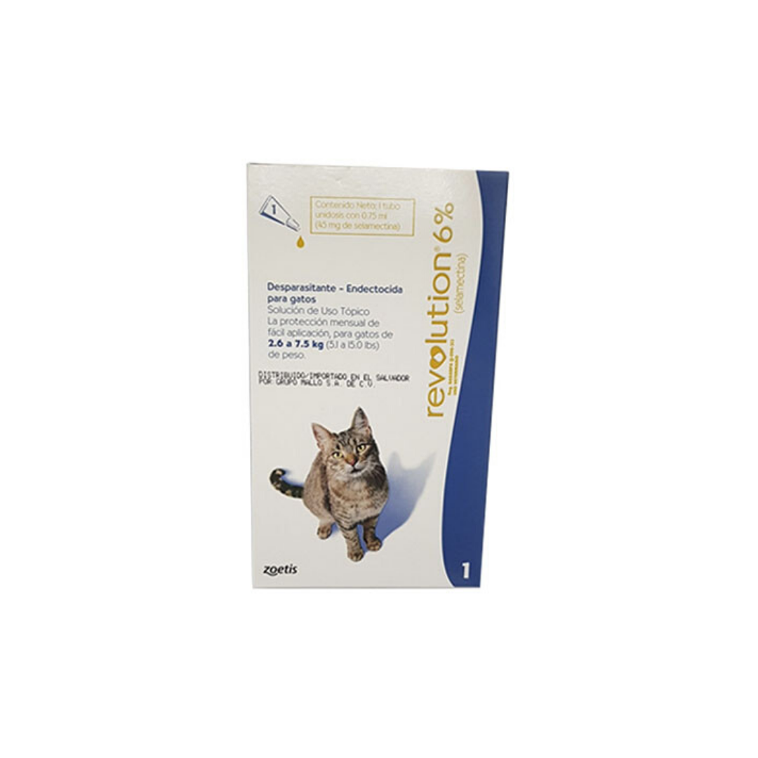 REVOLUTION 6% X0,75 ML (AZUL)