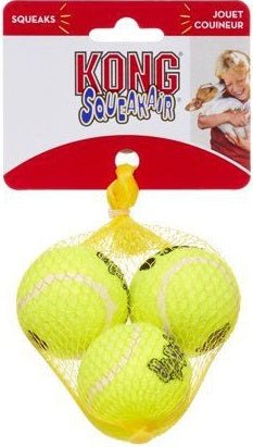 JUGUETE KONG SQUEAK AIR PELOTA X3 SMALL