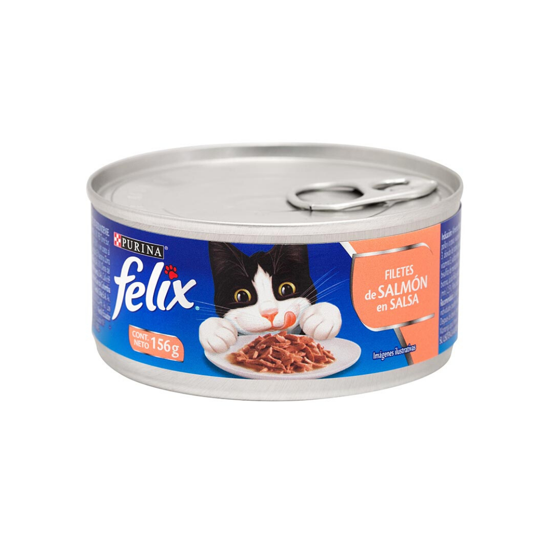 FELIX FILETES GATO SALMÓN EN SALSA 156 GR