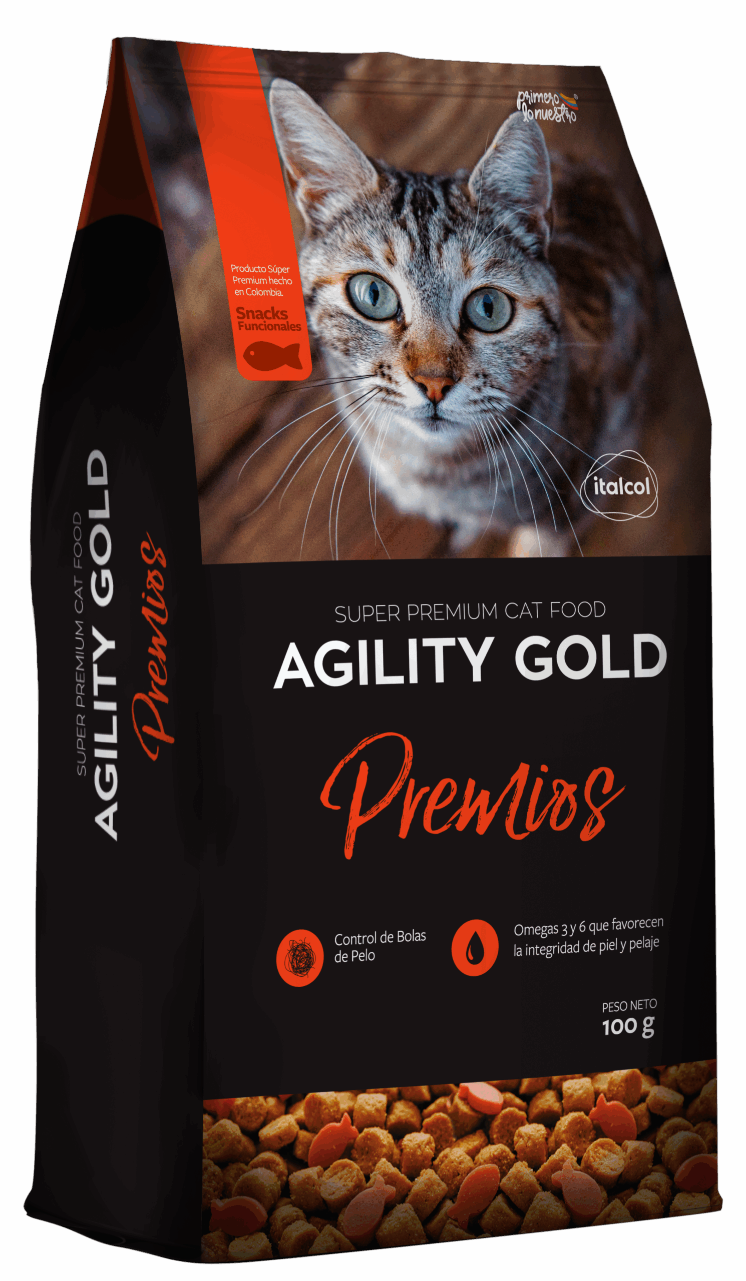 Agility Gold GATOS Premios  100 Gr