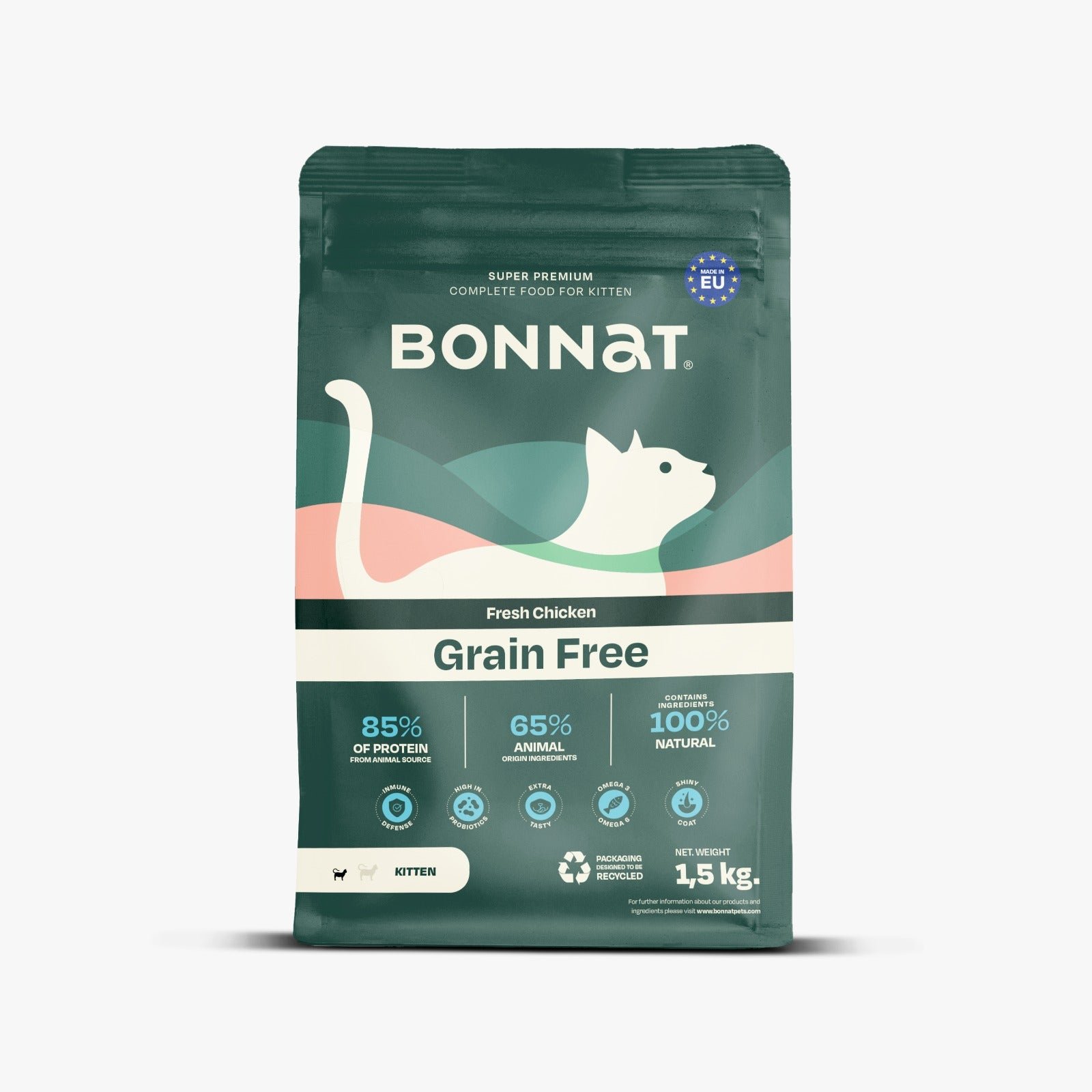 BONNAT GATO KITTEN GRAIN FREE 1.5 KG