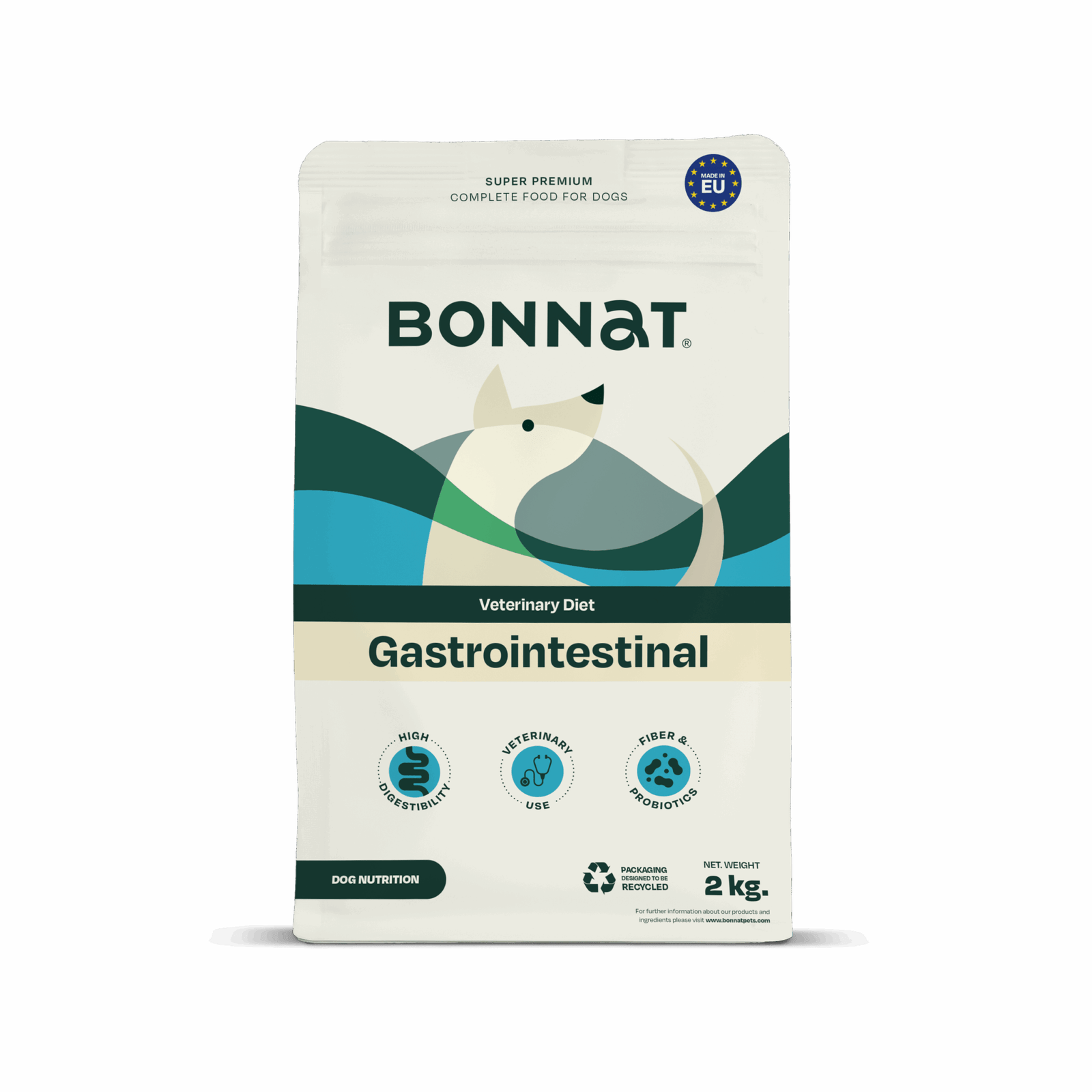 BONNAT PERRO ADULTO VETERINARY GASTROINTESTINAL 2 KG