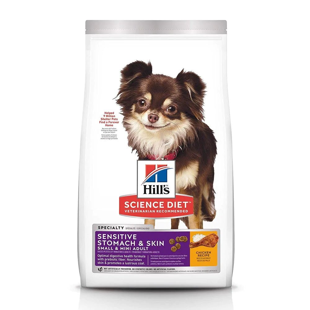 HILLS PERRO SENSITIVE STOMACH SKIN MINI 4 LB