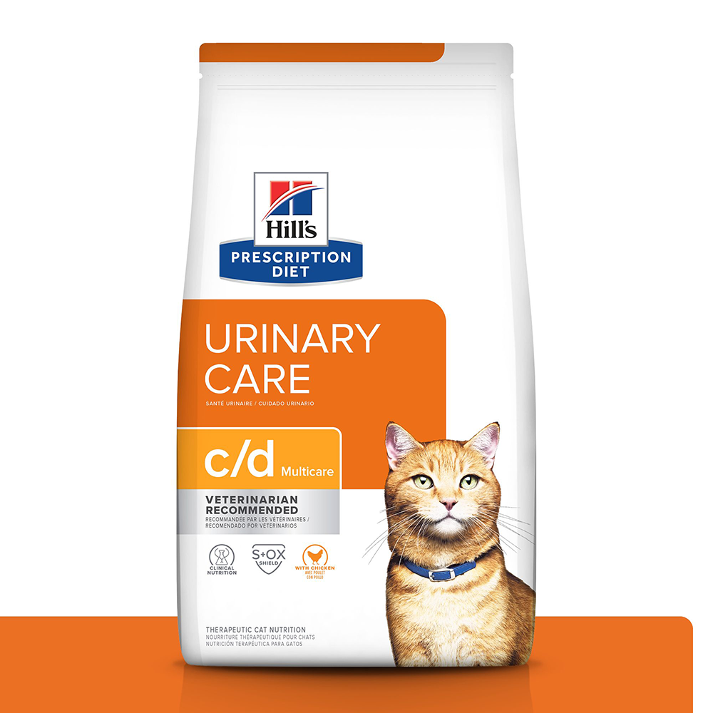 HILLS GATO  C/D MULTICARE CHICKEN 4 LB