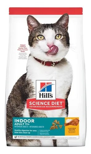 HILLS INDOOR GATO ADULTO 11+ 3.5 LB