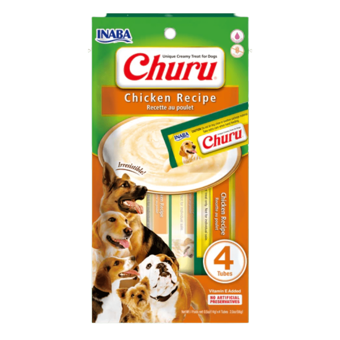 CHURU PERRO POLLO 4 UNIDADES