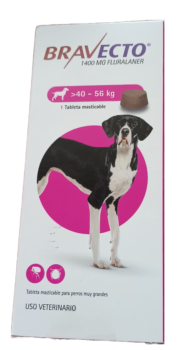 BRAVECTO 1TAB 40 KG-56 KG perro