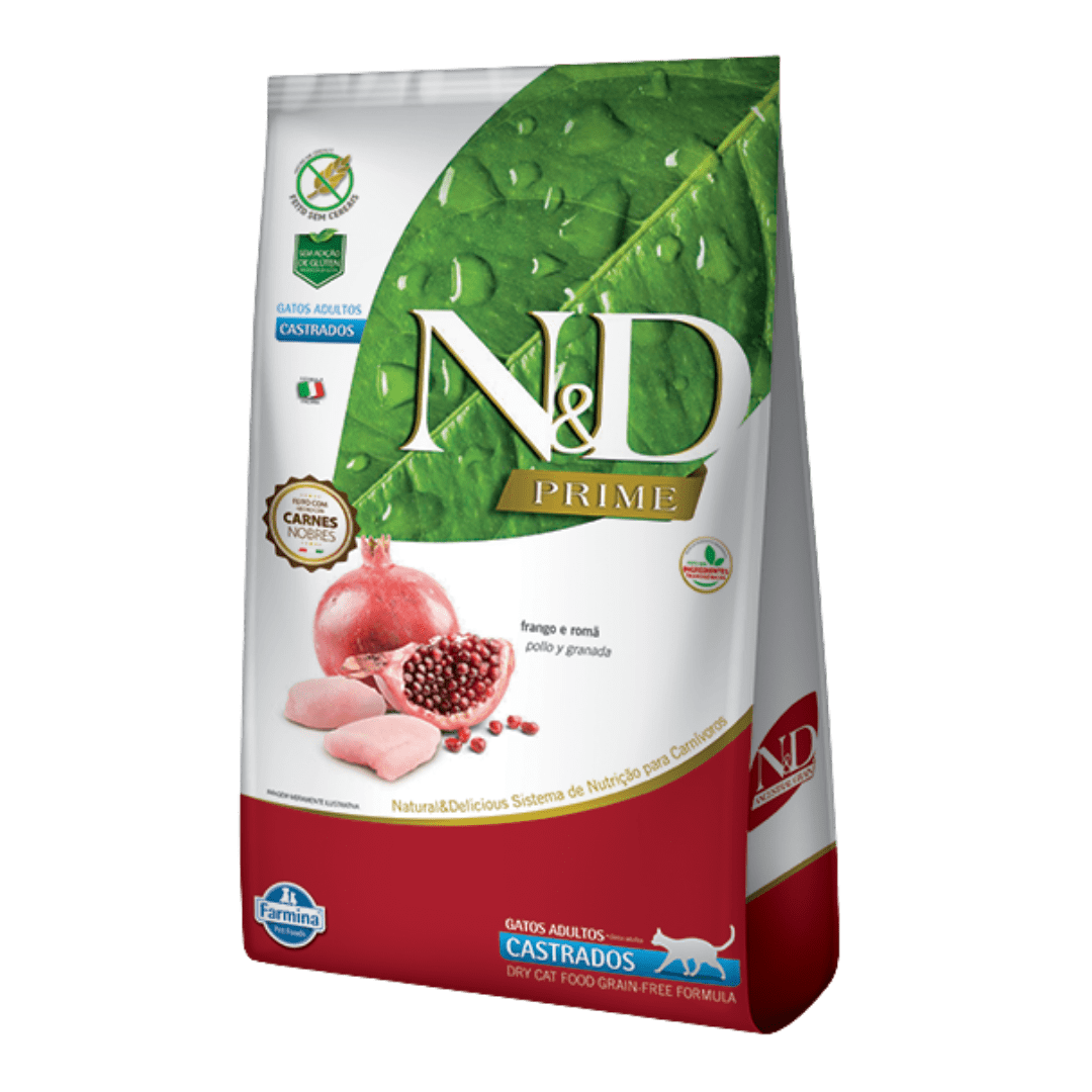 N&D GATO CASTRADOS PRIME 7.5 KG