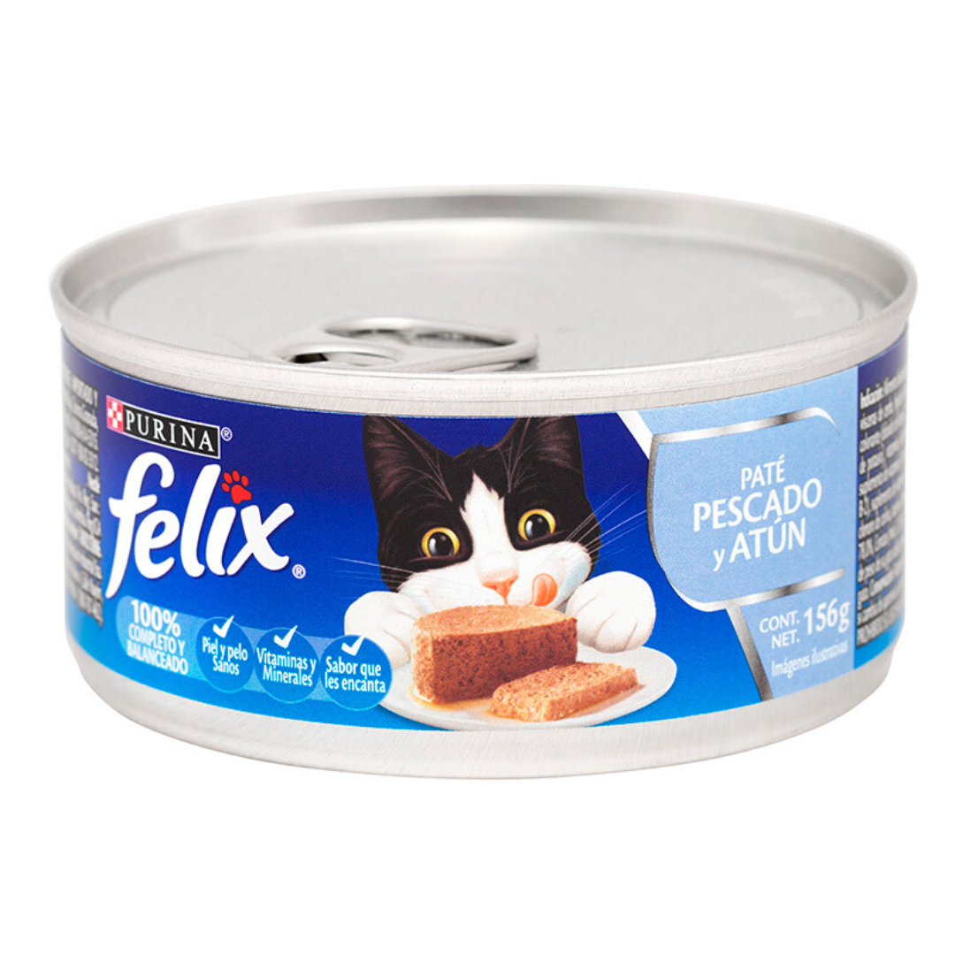 FELIX GATO  PATÉ PESCADO Y ATÚN 156 GR