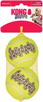 JUGUETE KONG SQUEAK AIR PELOTA X2 LARGE