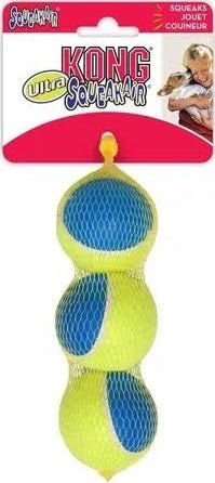 JUGUETE KONG ULTRA SQUEEZZ PELOTA MEDIUM X3