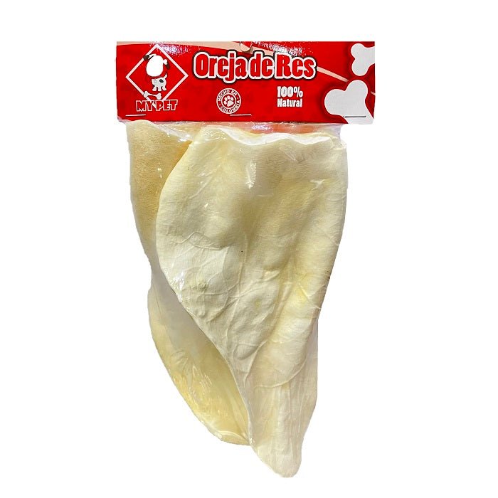 SNACKS MY PET OREJA DE RES BLANCA 2 UNIDADES