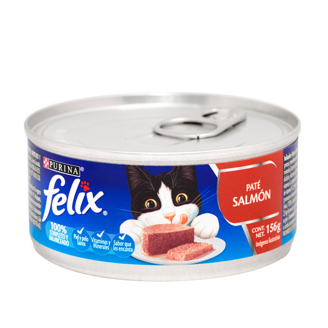 FELIX GATO  PATÉ   SALMÓN 156 GR