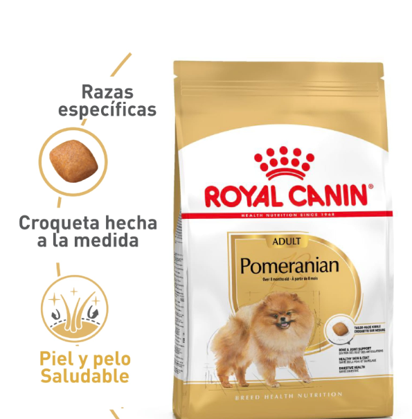 ROYAL CANIN PERRO POMERANIAN ADULTO 3 KG